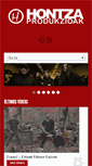 Mobile Screenshot of hontza.org
